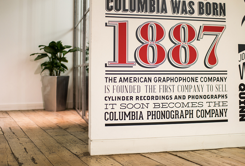 Illustration for article titled Behind the Scenes: Sony Music's Stunning Typographic Timeline